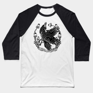 Death of Crow Baseball T-Shirt